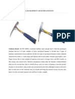 Tools and Equipment Used in Field Geology