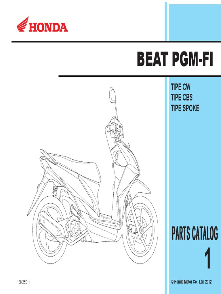 Parts Catalog Beat  FI
