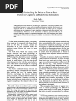 Download Why Fiction May Be Twice as True as Fact Fiction as Cognitive and Emotional Simulation by channailana SN24094111 doc pdf