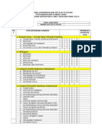 Borang Pemarkahan Ketua Platun