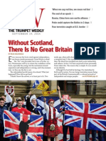 Without Scotland, There Is No Great Britain: The Trumpet Weekly The Trumpet Weekly