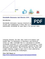 Stretchable Electronics and Electrics 2015 - 2025