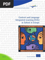 Clil at School in Europe En