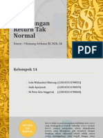 KELOMPOK 14-Model Perhitungan Return Tak Normal