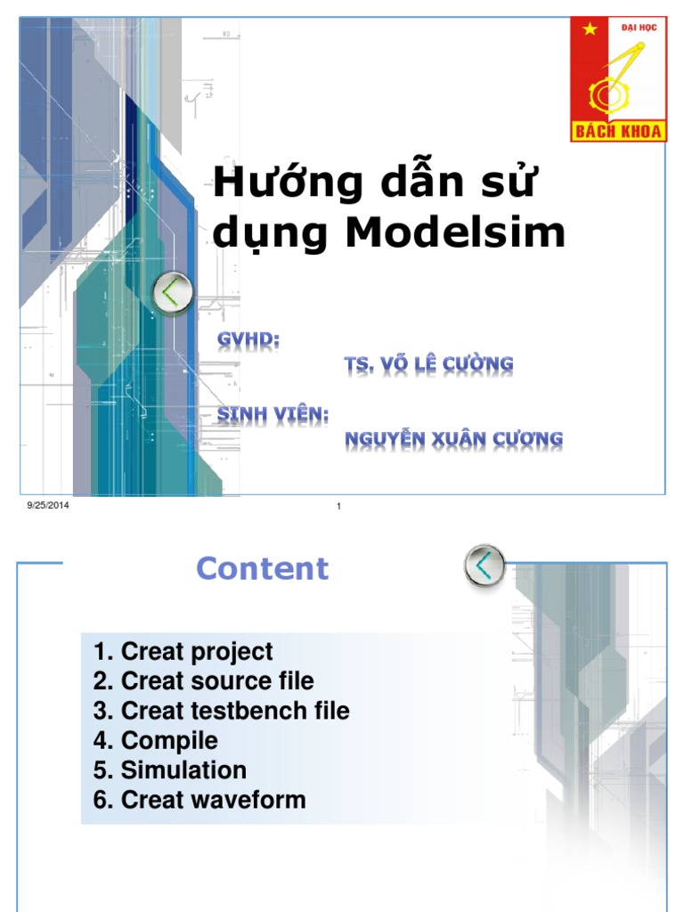 Modelsim User Guide Overview | PDF | Computers