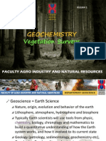 Geochemistry: Vegetation Surveys