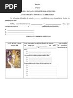 MOVIMENTOS ARTÍSTICOS