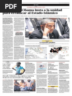 En La ONU Obama Insta a La Unidad Para Erradicar Al Estado Islámico