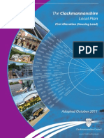 CD031 Clackmannanshire Local Plan 1st Alteration - Housing Land (October 2011)