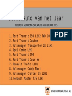 Bestelauto van het Jaar 2015