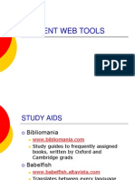 Student Web Tools