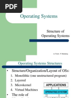 Structure of Operating Systems