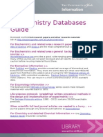 Biochemistry Databases Guide