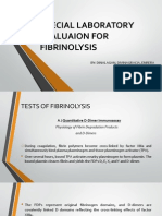 Special Laboratory Evaluaion For