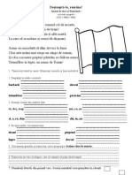 Desteapta-te Romane Activitate Integrata