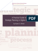 Practical Guide to Strategic Planning in Higher Education