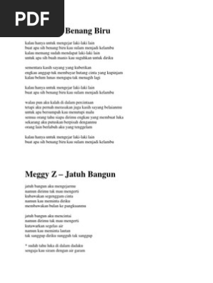 Lirik Lagu Download lagu meggy z jatuh banhun mp3 secara gratis di stafaband, planetlagu, metrolagu, bursalagu. lirik lagu
