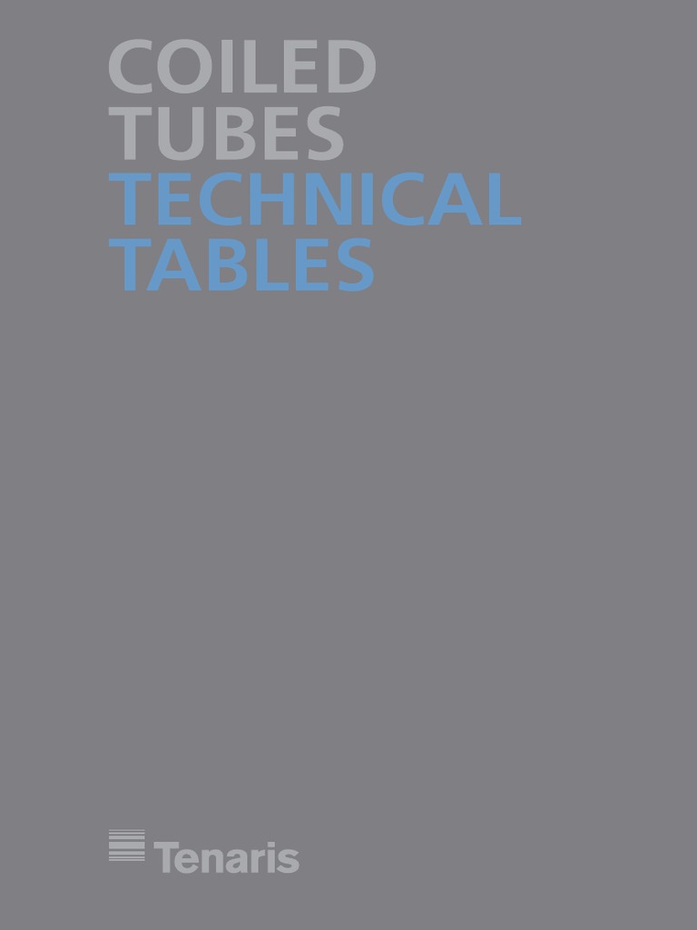 2014 TENARIS Technical Ultimate | ... Tables Tensile Strength -