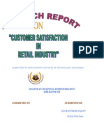 Customer Satisfaction in Retail Industry