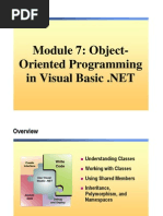 Module 7: Object-Oriented Programming