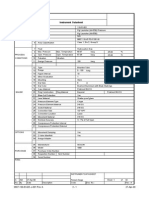 Pressure Indicator Data Sheet