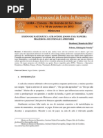 Ensino de Matemática Através de Jogos Uma Maneira Prazerosa de Ensinar e Aprender