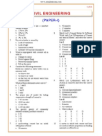 IES OBJ Civil Engineering 2003 Paper I