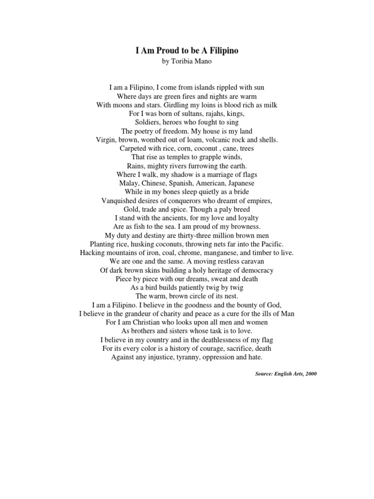 Being a filipino essay image