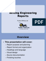 Writing Engineering Reports