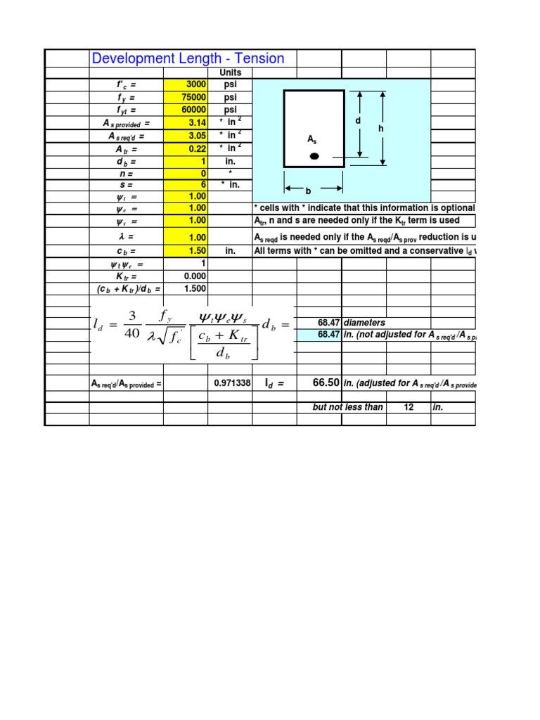 Development Length Calculations Guide | PDF | Teaching Mathematics | Nature