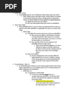 Federal Rules of Civil Procedure Outline