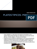 Platos Tipicos - Peru