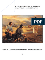 Criterios Para Los Sacramentos de Iniciacion Cristiana en La Arquidiocesis de Tijuana
