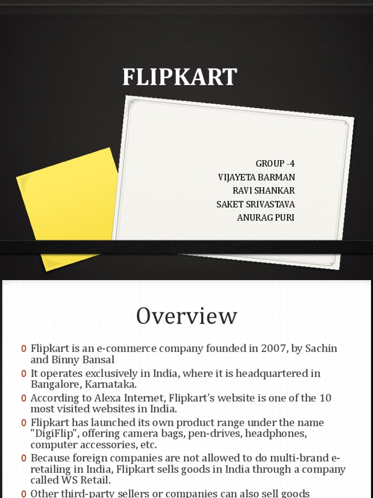 Flipkart PDF Retail