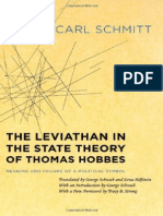 Carl Schmitt the Leviathan in the State Theory of Thomas Hobbes Meaning and Failure of a Political Symbol Contributions in Political Science 1996