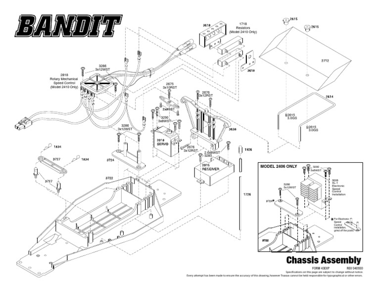 2406 2410 Bandit Chass | PDF