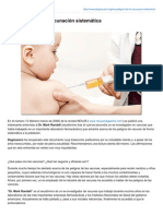 Los Peligros de La Vacunacin Sistemtica PDF