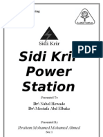 Sidi Krir steam Power Station report