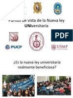 Ley Universitaria