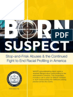 'Born Suspect' NAACP Report
