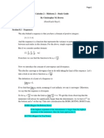 Calc2 Study Guide (Section 2)