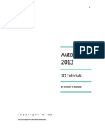 2D AutoCAD