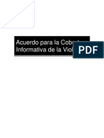  Acuerdo para la Cobertura Informativa de la Violencia en México