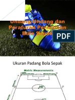 Undang-Undang Dan Peraturan Permainan Bola Sepak