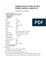 Asuhan Keperawatan Pada Klien Dengan Cedera Kepala