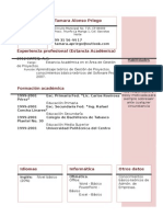 Curriculum Vitae Modelo4a Granate