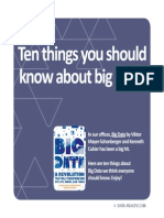 Ten Things You Should Know About Big Data