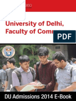 DU Commerce Admissions - 0