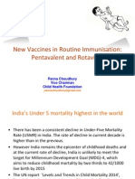 New Vaccines in Routine Immunisation: Pentavalent and Rotavirus