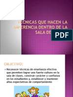 Técnicas Que Hacen La Diferencia Dentro de La Sala Consejo